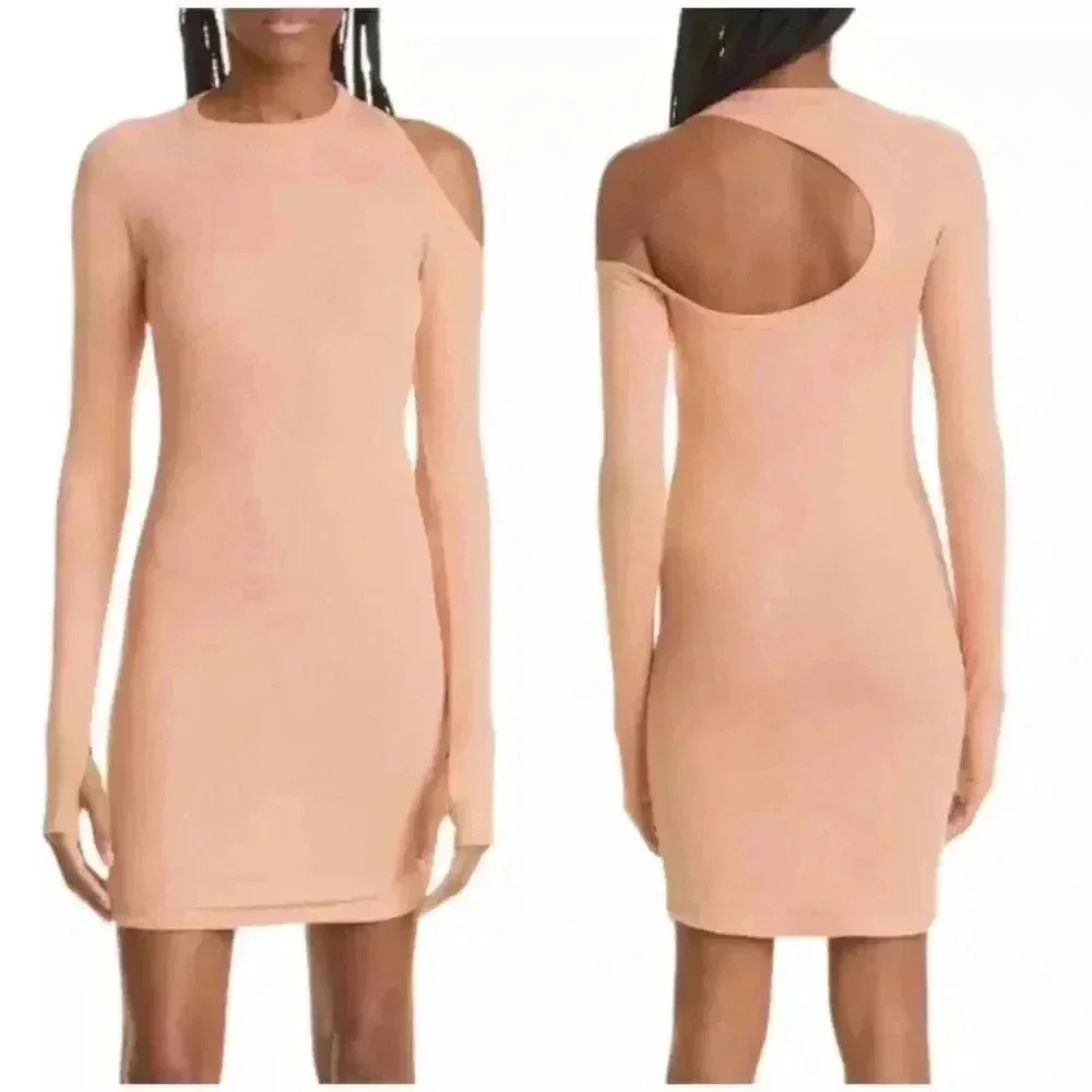 NEW Alix NYC Cutout Bodycon Ribbed Mini Dress size Small
